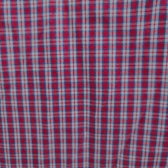 Chaps Custom Fit Mens Button Down Shirt Multicolor Size XXL Cotton Blend Logo - Picture 10 of 11